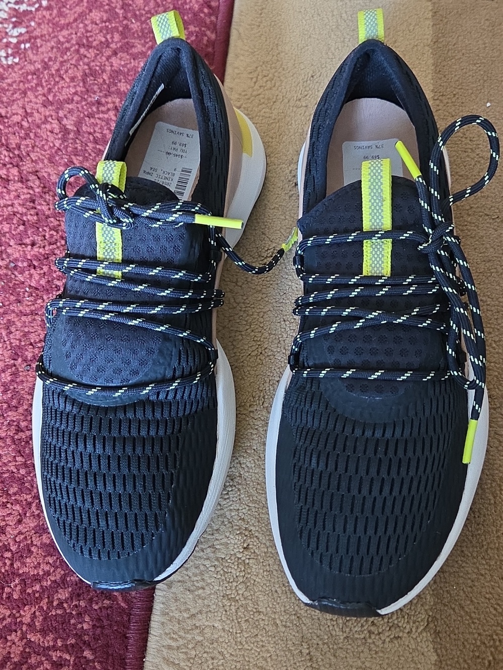 NWT! Sorel Kinetic Msrp$149 Impa Black Sea Tennis Shoes - Picture 3 of 9